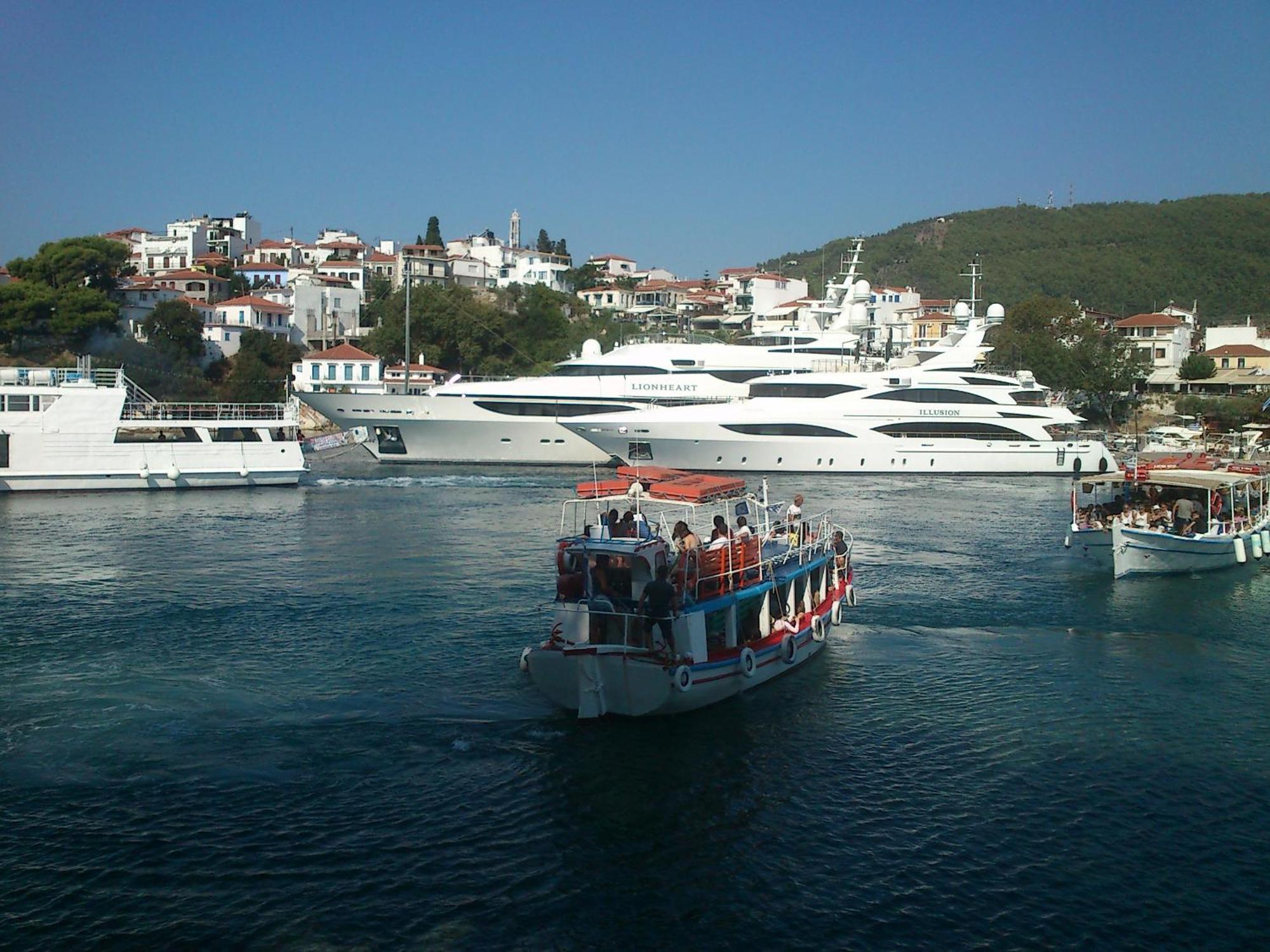 Filidas Apartments Skiathos Exterior foto
